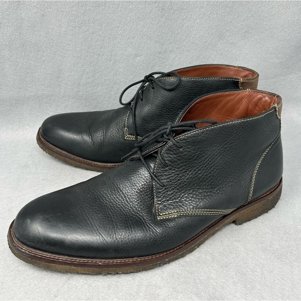 Johnston & Murphy Copeland Chukka Ankle Boots Mens Sheepskin 25-2021 Sz 11.5 M